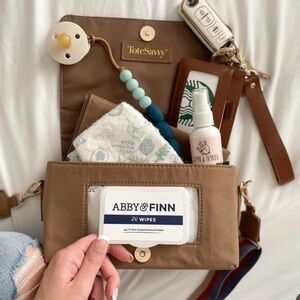 Elegant Tan Diaper Bag‎